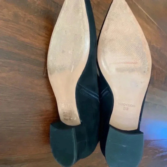 Elegant Vero Cuoio Black Ankle Boot Size 8 - Picture 8 of 11